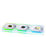 LIAN LI Uni Fan SL Wireless 120 LCD White Triple Pack 3x120mm - 1332115 - zdjęcie 2